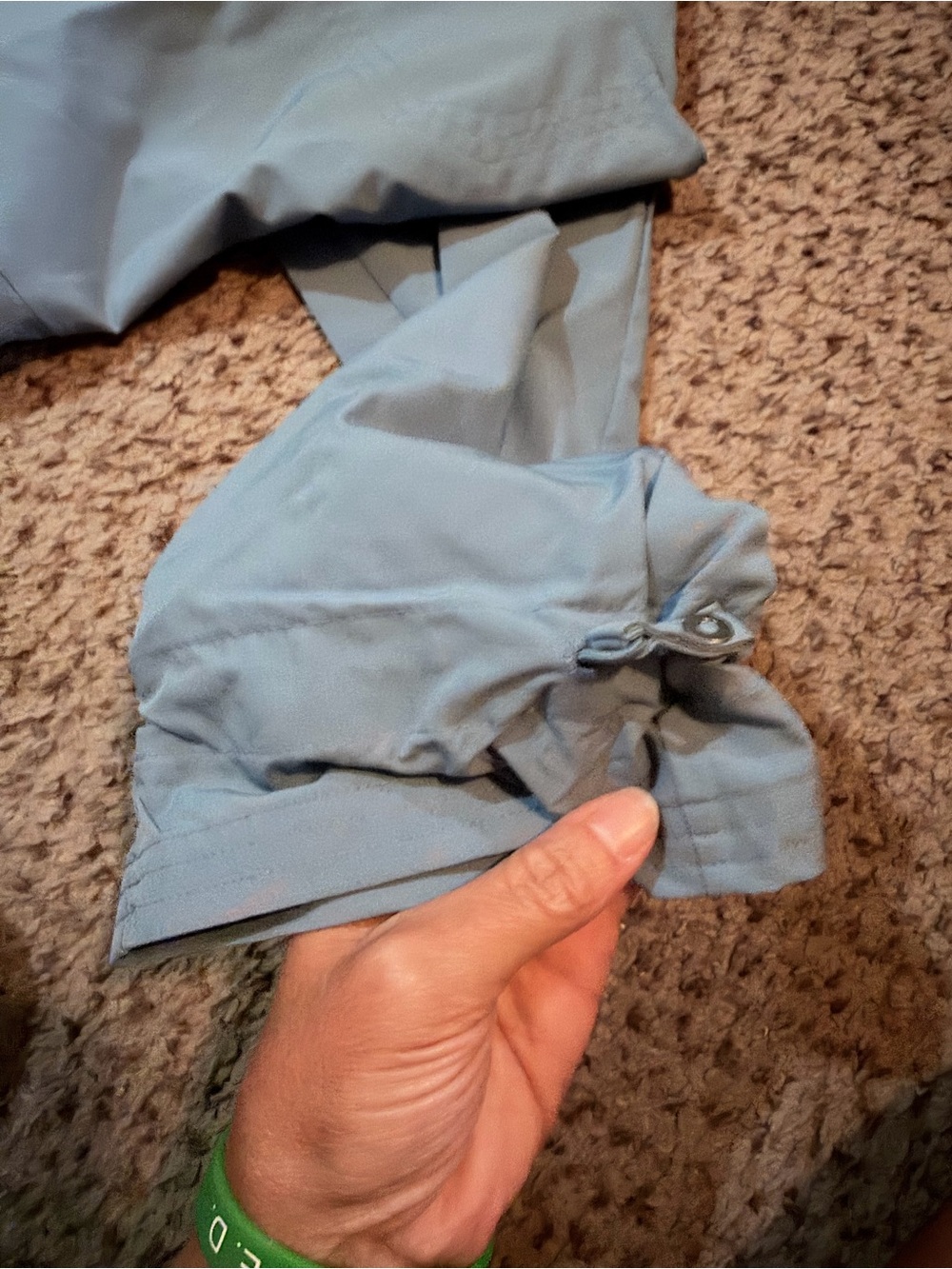 FIGS FIONLITE Scrub Pants in Capri Light Blue - Picture 4 of 5